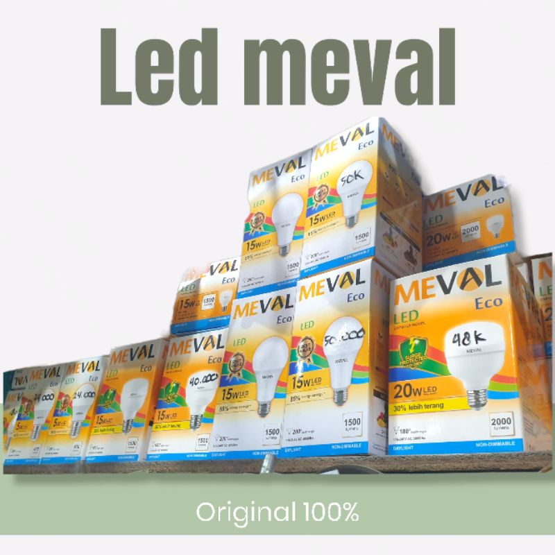 lampu led meval