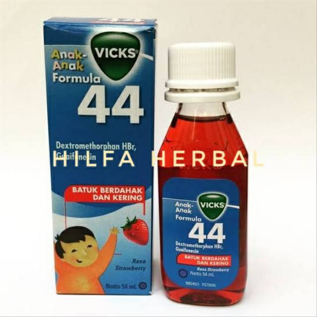 Vicks Formula 44 Untuk Anak 54 Ml Sirup Obat Batuk Obat Pilek Obat Flu Obat Sakit Tenggorokan Shopee Indonesia