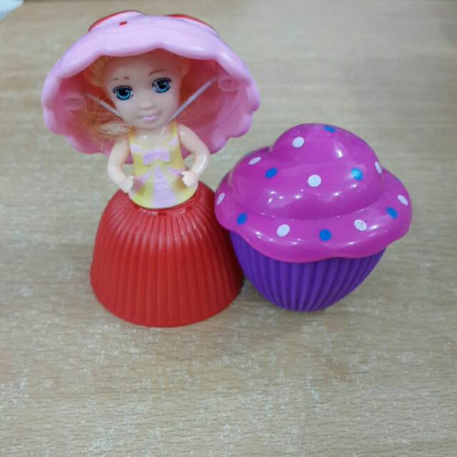 Boneka cupcake , mini cupcake princess