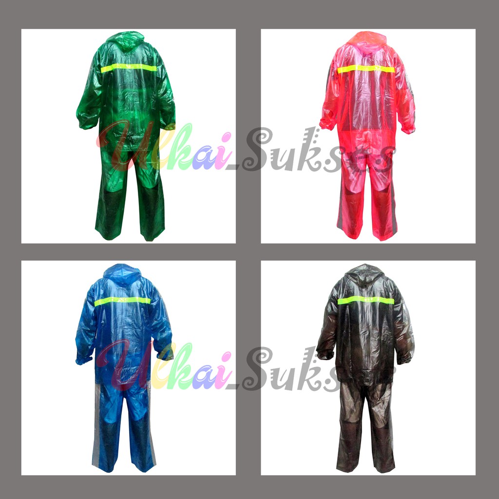 Elmondo Jas Hujan Setelan Genesis 923 - Raincoat Dewasa Jaket Celana Pria Wanita Murah Terlaris