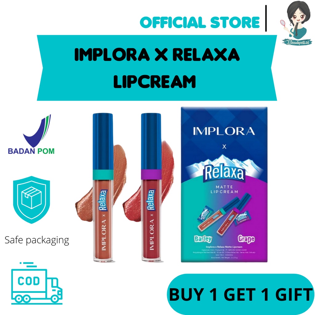 Implora x Relaxa Matte Lipcream (Limited Edition)