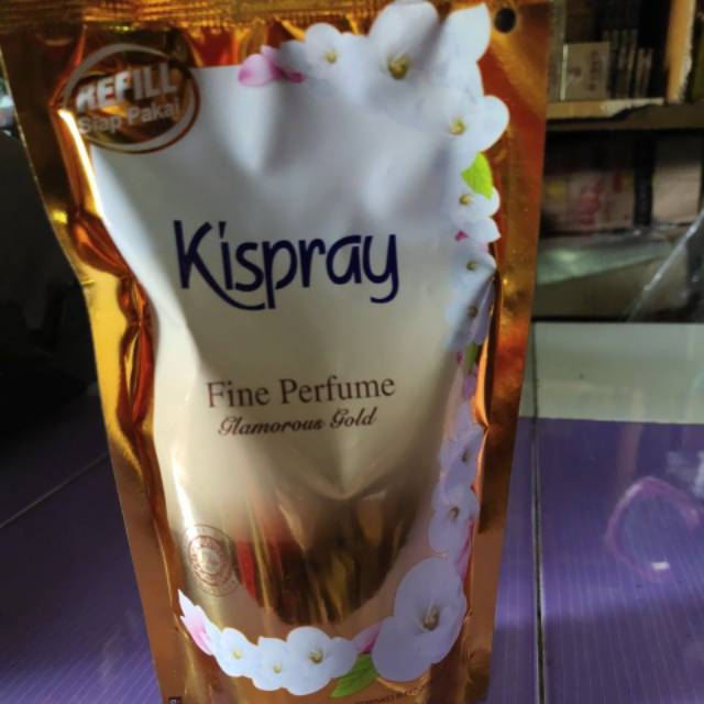 KISPRAY GOLD REFILL SIAP  PAKAI 300ml