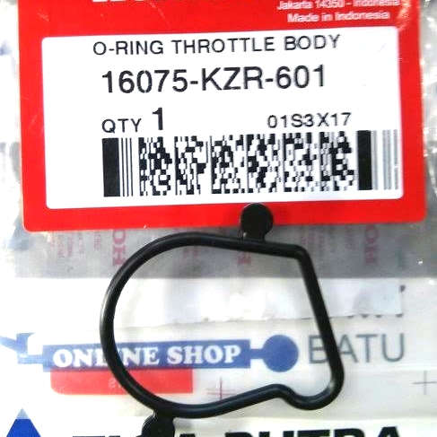 (100% Ori ) Oring Throttle Body Vario 125 (16075-KZR-601) Elegan bos