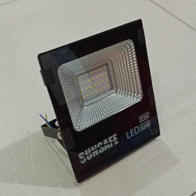 Lampu Sorot/Lampu Tembak/Flood Light LED 50Watt IP66 SUNSAFE Putih