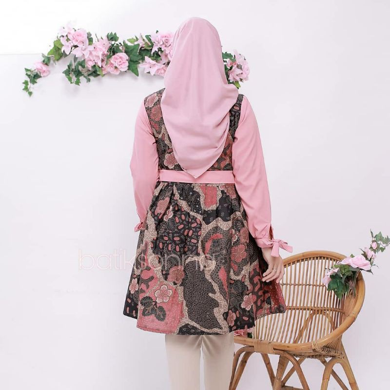 DRESS TUNIK WANITA UNGGUL JAYA BUSUI BUNGA MANIS