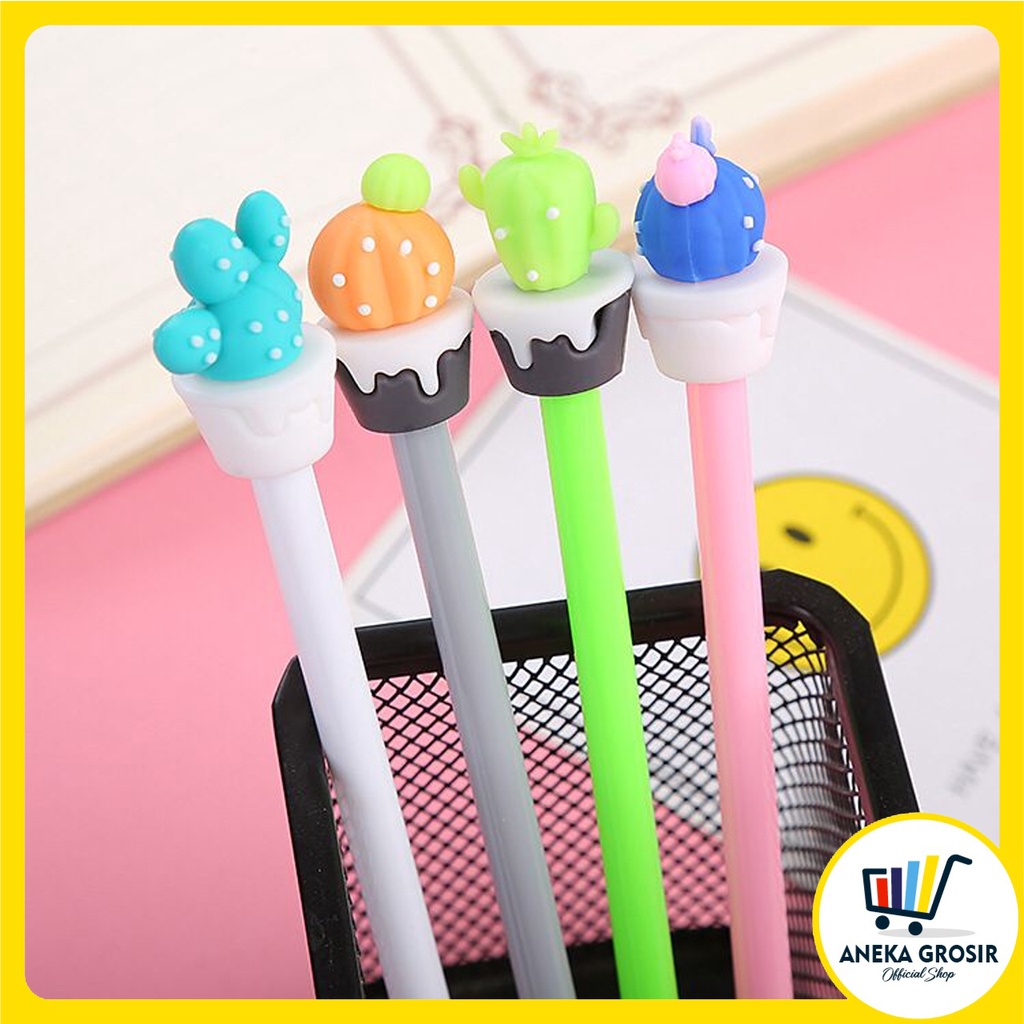 

ANEKAGROSIR | STATIONARY - PENA POT KAKTUS - PENA LUCU UNIK TERMURAH - PENA KAKTUS