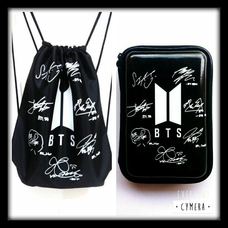 

PAKET 1 TAS SERUT DAN 1 HPO T4 PENSIL KPOP BTS, LEBIH HEMAT KODE 1343