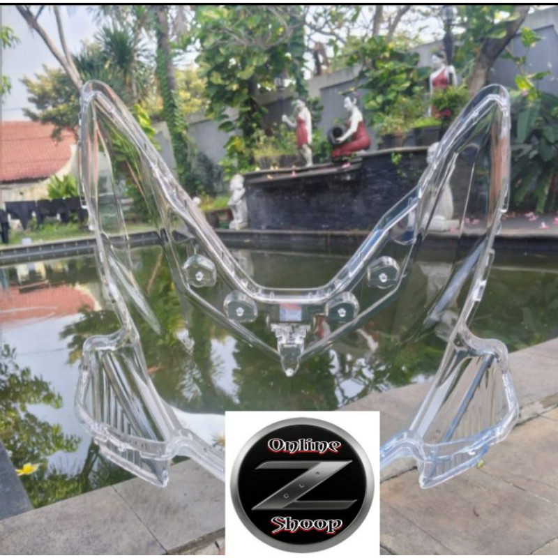 kaca mika lampu depan yamaha xeon rc