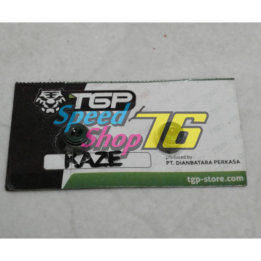 SP76 2 PCS SEAL SIL KLEP KAZE R KAWASAKI ZX 130 ORI ORIGINAL TGP