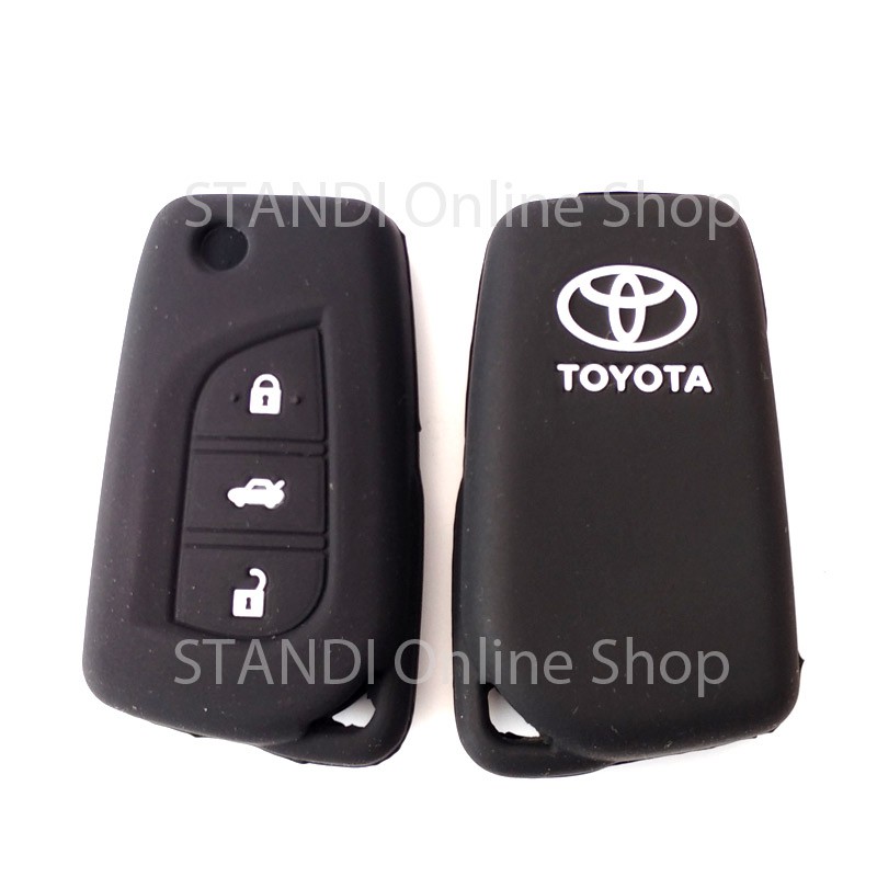 Kondom Kunci Silikon Remote Cover Toyota All New Corolla Altis