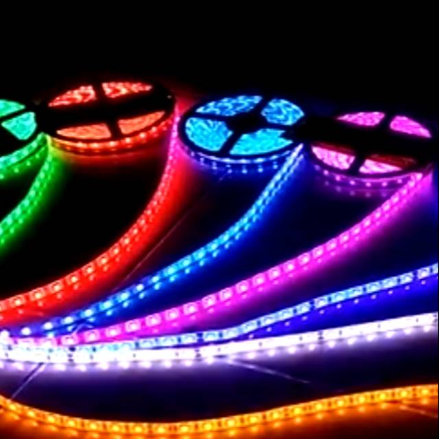 Lampu led smd strip 5050 24 volt ada jell Anti air