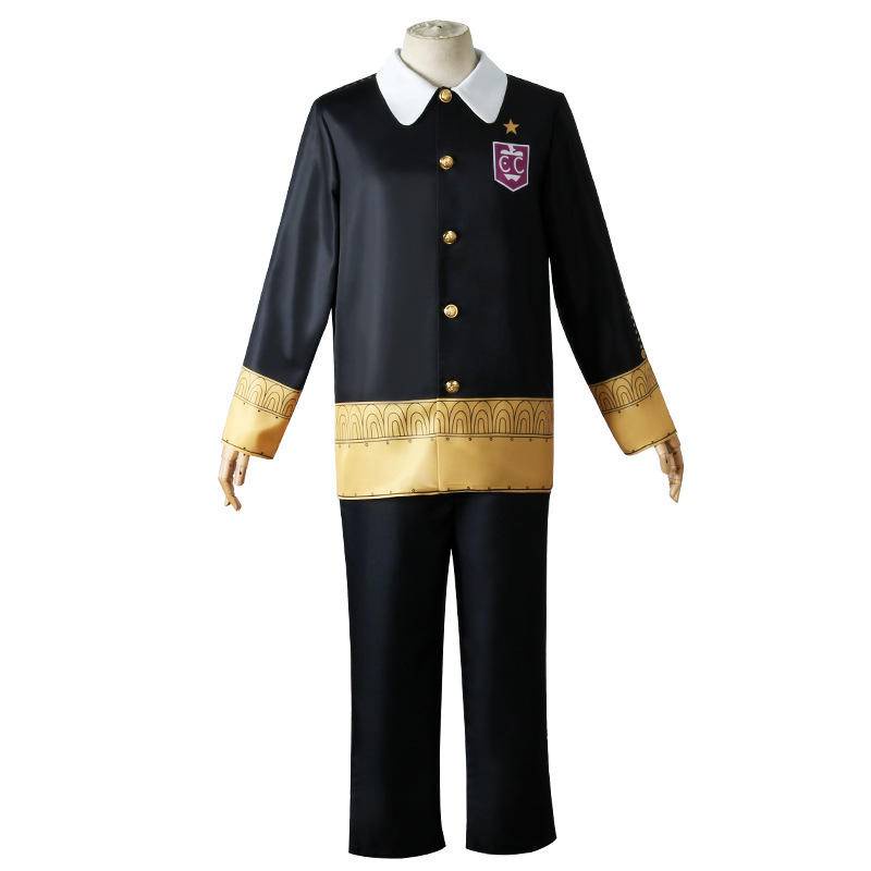 【Wetrose】Ready Stock Spy X Family Cosplay Suit Eden Academy Second Son Damian Desmond Anime Costume Anak Anak Kids Boy