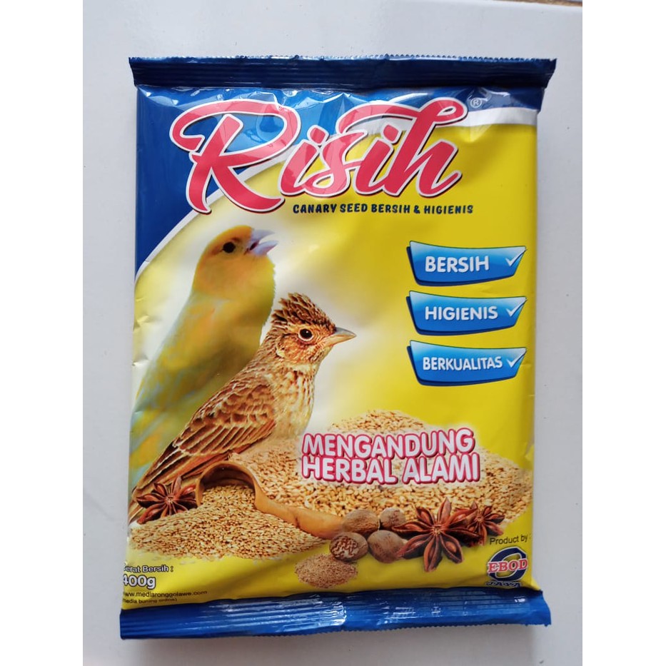 Risih (Canary Seed Bersih & Higienis)