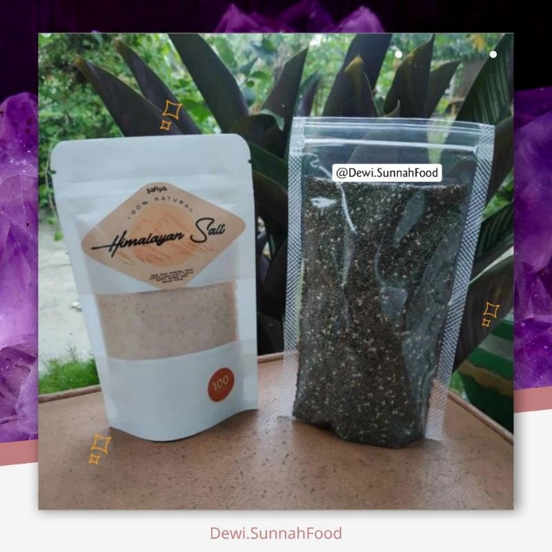 

DIET ALAMI (CHIA SEED 100gr + HIMSALT 200gr)