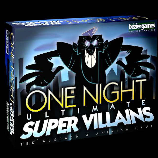 Board Game One Night Series Super Villian Mainan Kartu Card Game Super Villian Murah Bezier Games