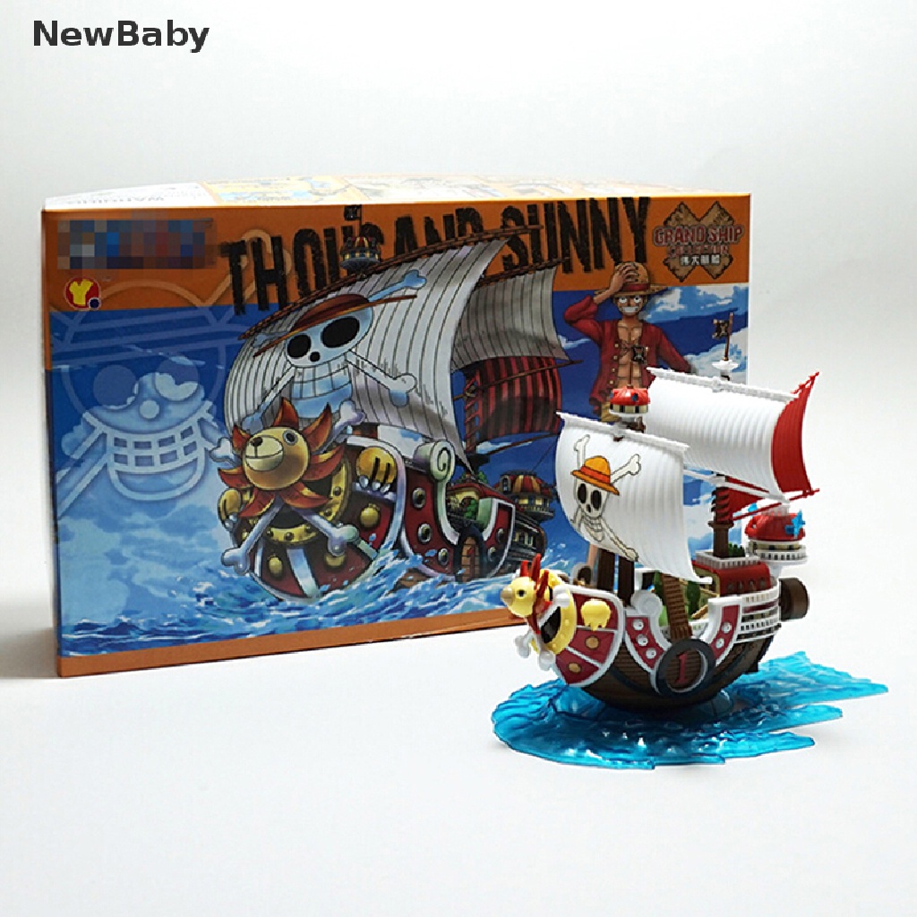 Mainan Rakit model Kapal Bajak Laut One Piece THOUSAND SUNNY Untuk Koleksi