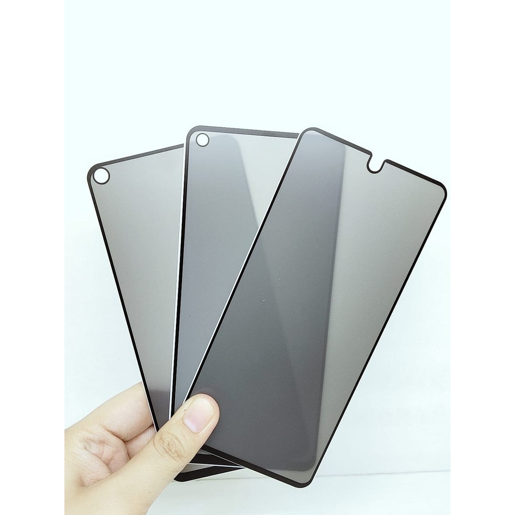 Anti SPY FULL LAYAR Samsung A11 M11 A21S M51 Tempered Glass Privacy Full Lem ANTI INTIP