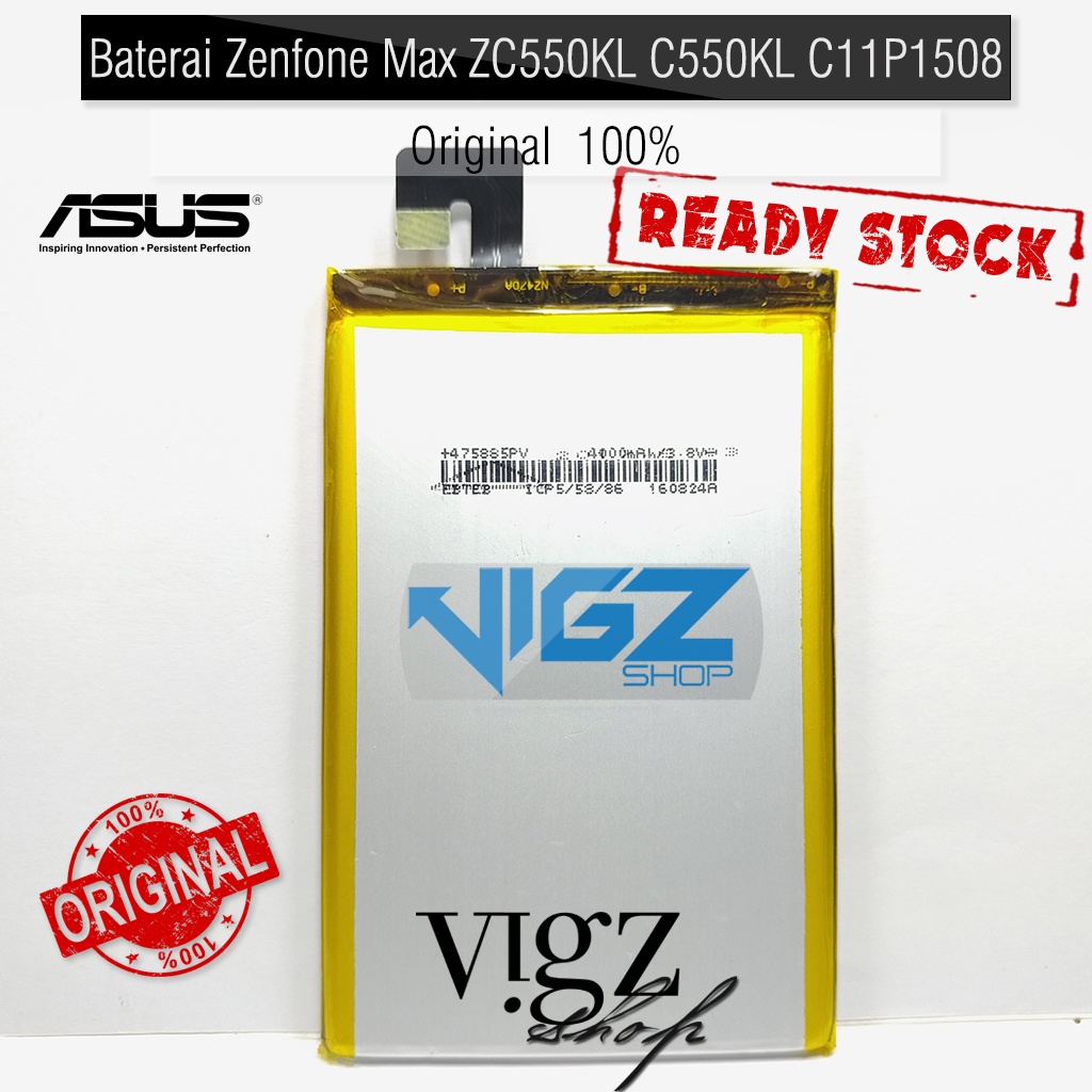 Battery Baterai Batre Asus Zenfone Max ZC550KL C550KL C11P1508 Original 100%