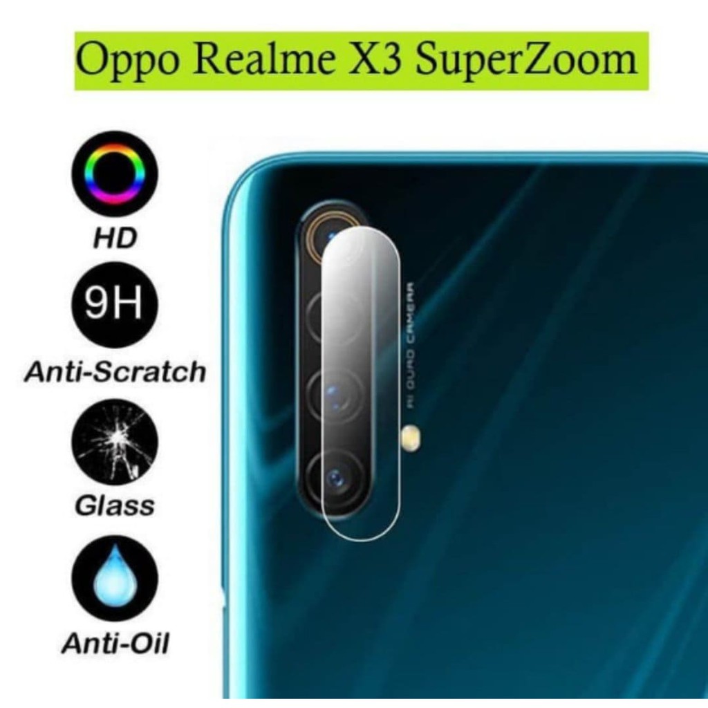 tempered glass kamera realme x3 superzoom pelindung kamera original