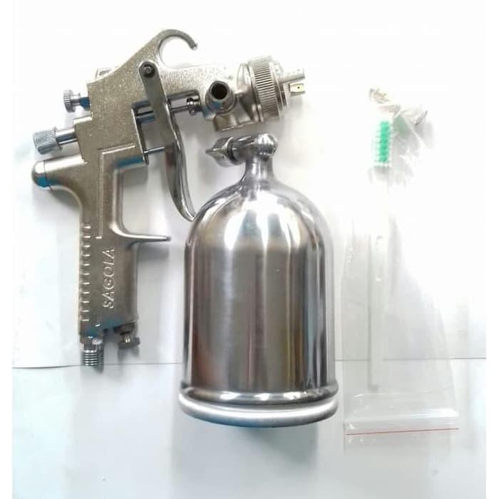 Spray gun Alat Semprot Cat Tabung Atas F-100G Sagola sparepart