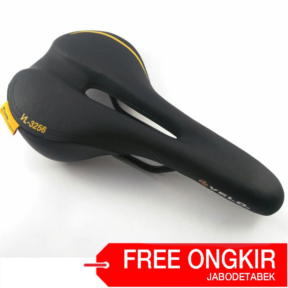 SALE VELO SADDLE TERBARU - Sadel VELO VL-3256 Tengah Bolong - Desain Cakep Gan Bikin Sepeda Tambah