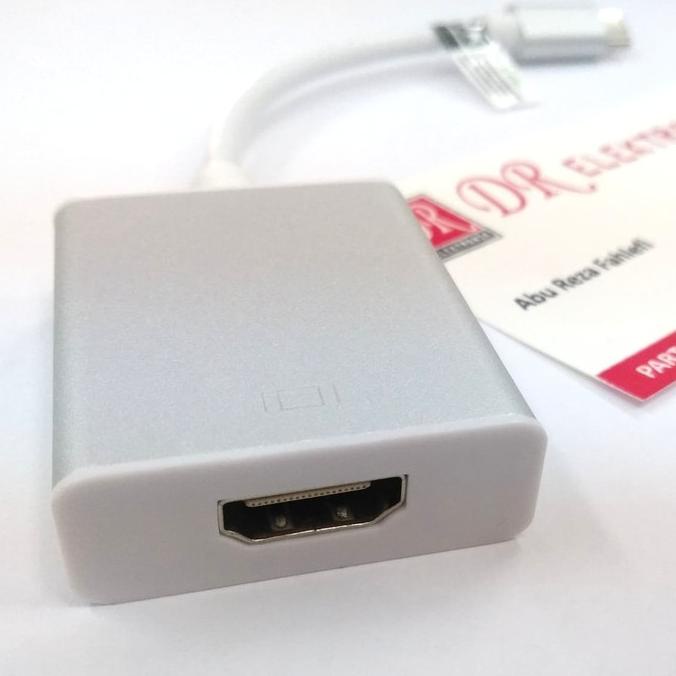 Kabel Converter Sambungan Hp Tipe Type C Ke Hdmi Monitor Proyektor Termurah