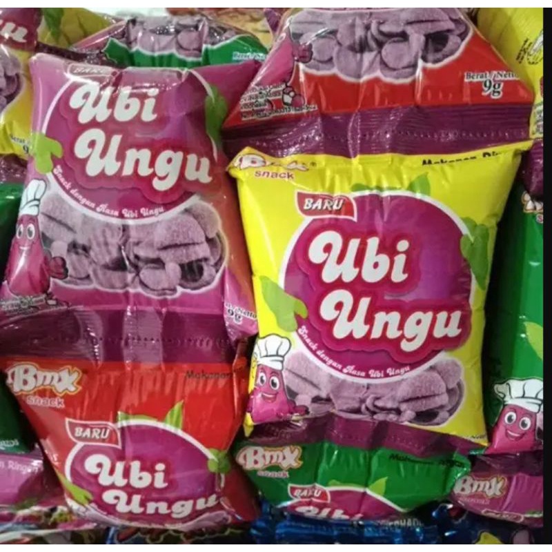 

Snack ubi Ungu 1renteng Isi 10pcs