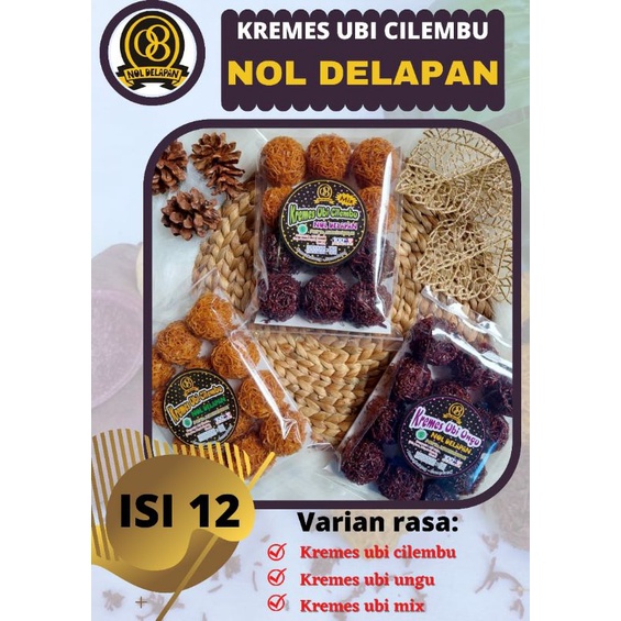 

Kremes Ubi Cilembu