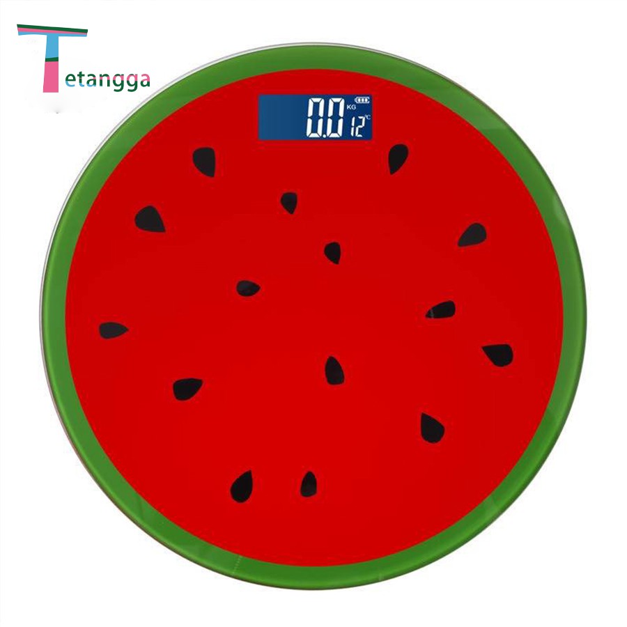 Timbangan Badan lucu/Timbangan Badan Digital Lucu Motif Buah Fruit Weight Scale Weight Loss Body Fat