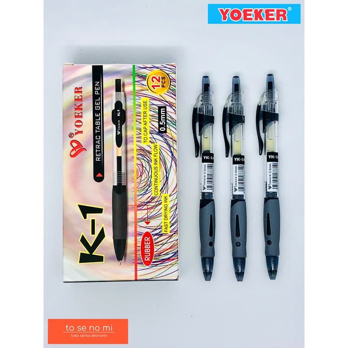 Yoeker ballpoint gel YK 1A 0,5mm