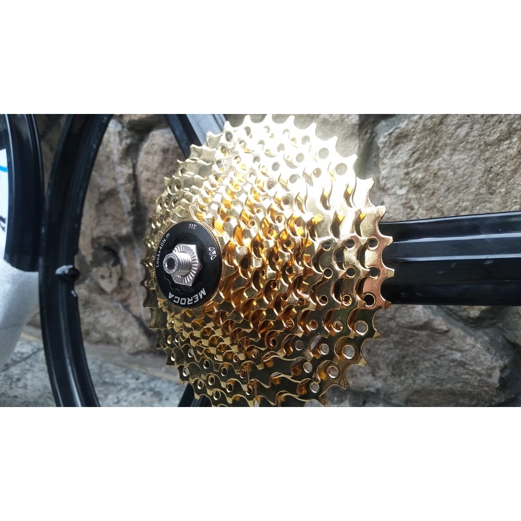 Sproket Cassete 10 speed Gold 36T