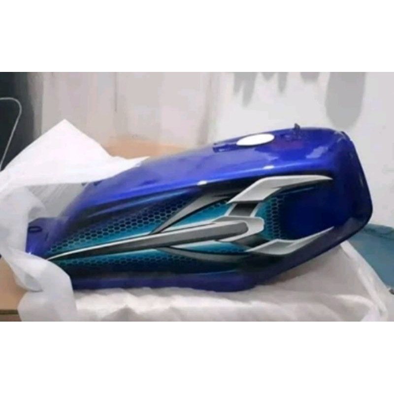 Tangki bensin assy ori rx king peredam biru 2007 fuel tank ori rx king 2007 tangki assy rx king 2007