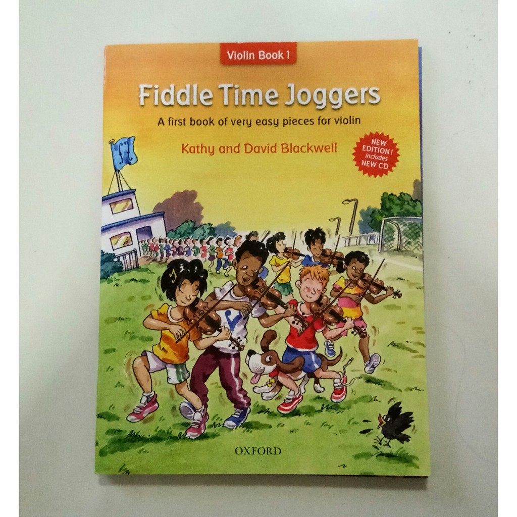 Buku Biola Fiddle Time Joggers with downloadable audio