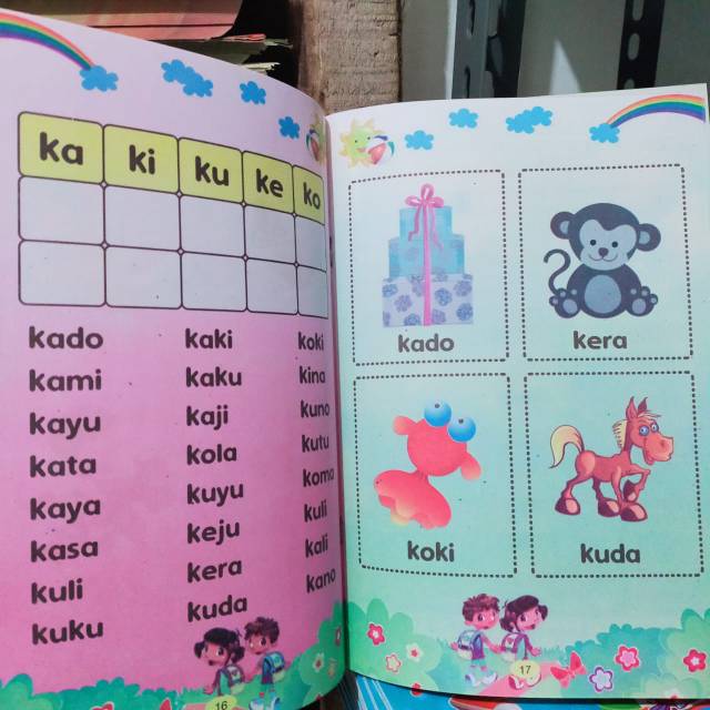 Buku Belajar Membaca Untuk Anak TK