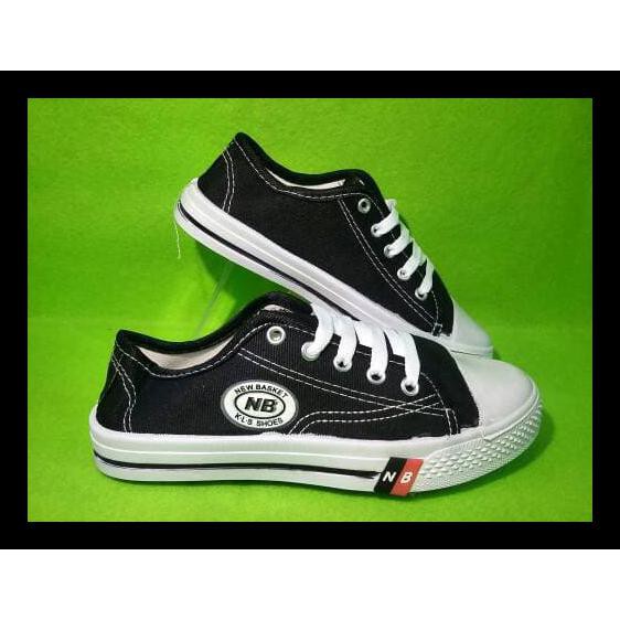 SEPATU SEKOLAH NB PENDEK HITAM/PUTIH /N&B/ANAK/SD/ SMP/ WANITA/ LAKI2