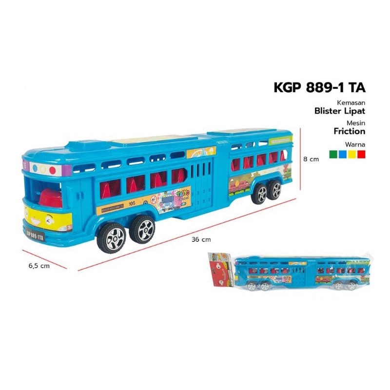 Mainan BIS TAYO anak kgp 889 / mainan bis tayo tanpa baterai