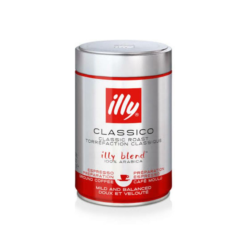 

Illy Espresso Ground Coffee 250gr Can