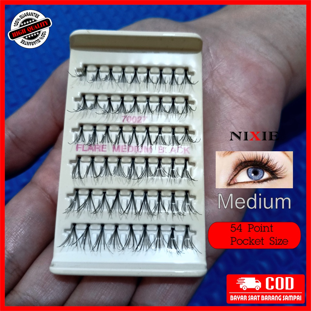 Bulu Mata Eyelash Extension 54 Point Pocket Size Kualitas Export