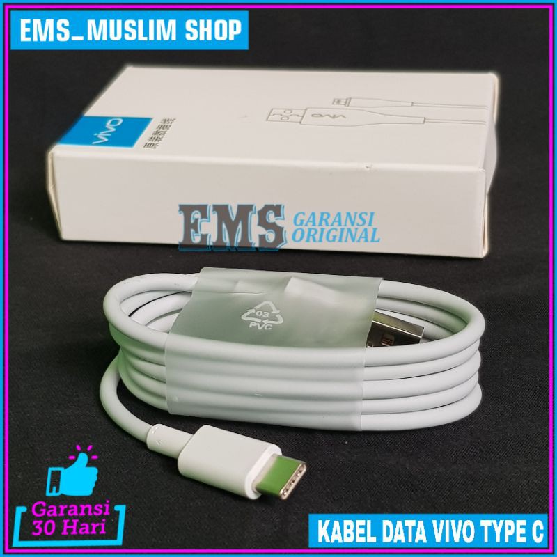 Kabel Data Fast Charging Vivo USB C ORIGINAL 100%