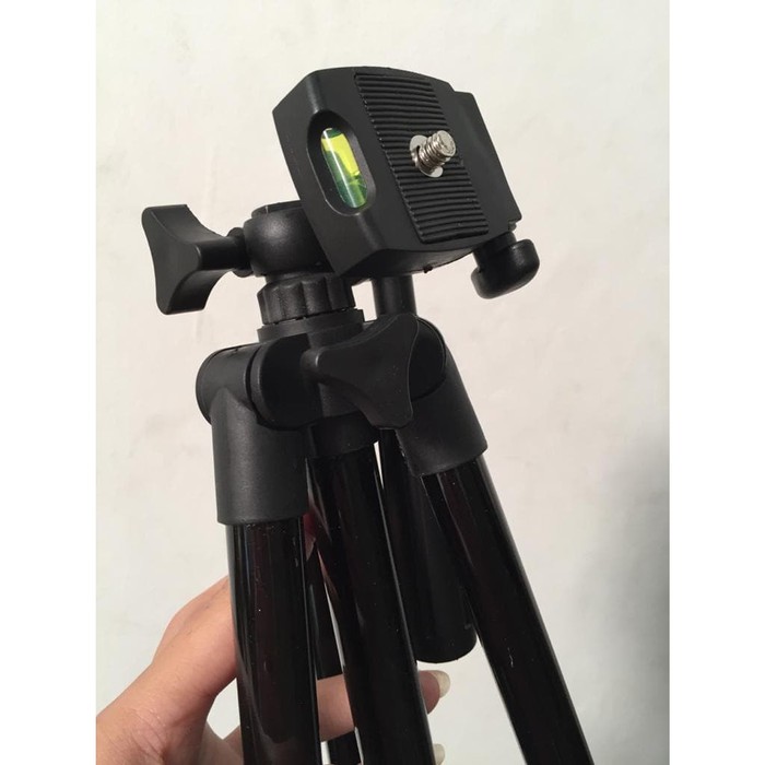 TRIPOD 1 METER HITAM 3120 FREE Holder U Medium  - Tripod Camera 1m