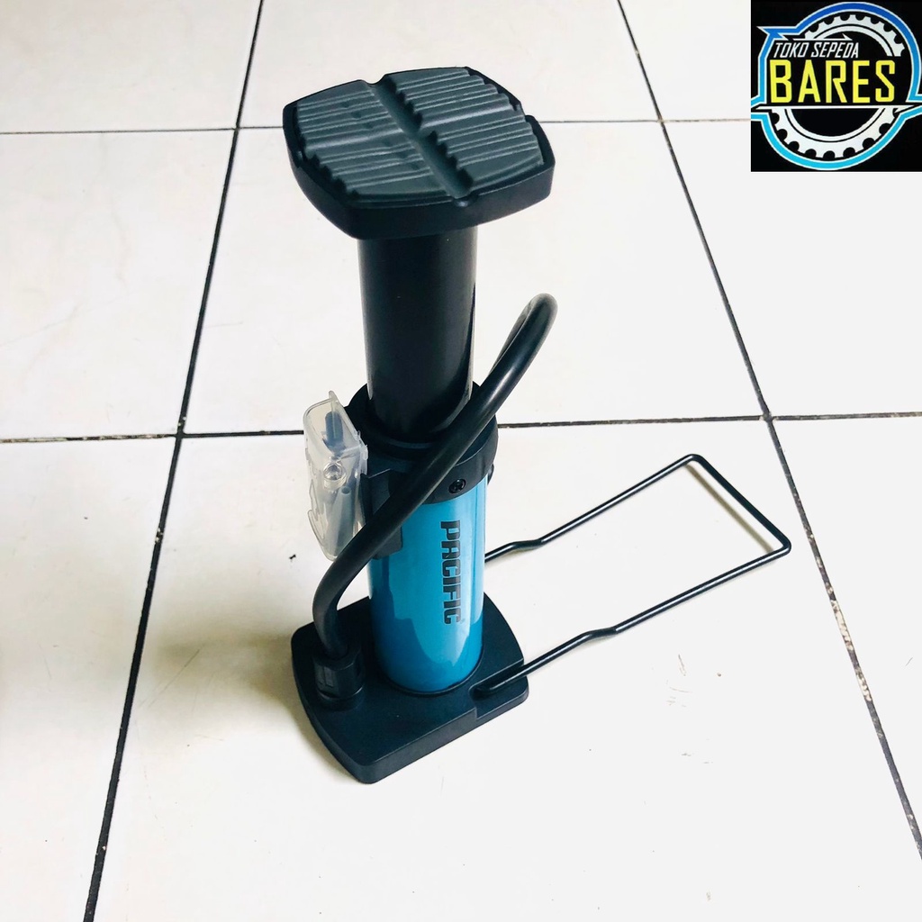 Pompa Injak Mini Sepeda Pacific SP-J816 / SP-J817 / ET-F1060 Portable Foot Pump