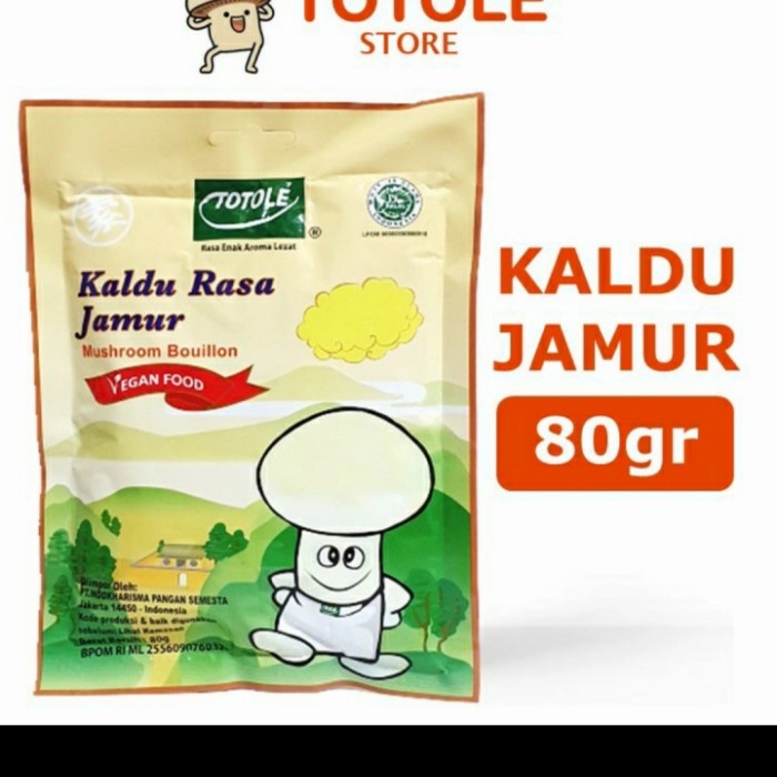 

PRODUK TERBARU - TOTOLE KALDU JAMUR 80 GRAM PER CTN ISI 100 PICS TOTOLE HARGA PER DUS