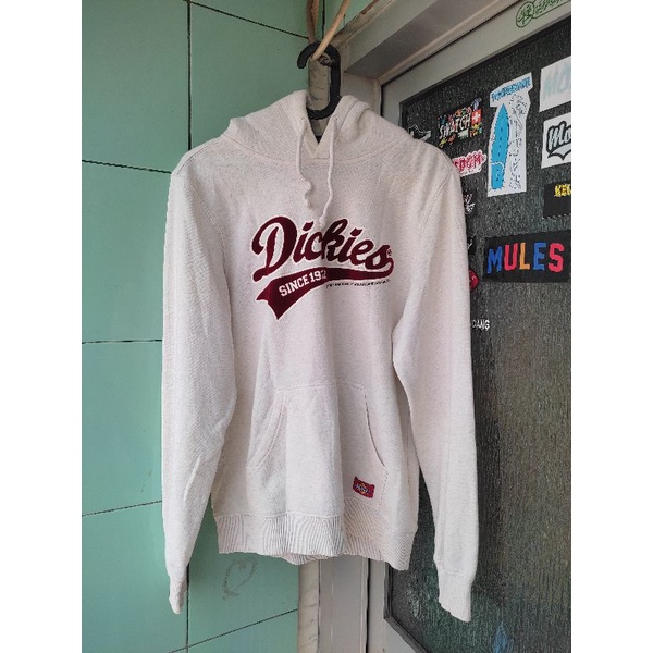 hoodie dickies putih second