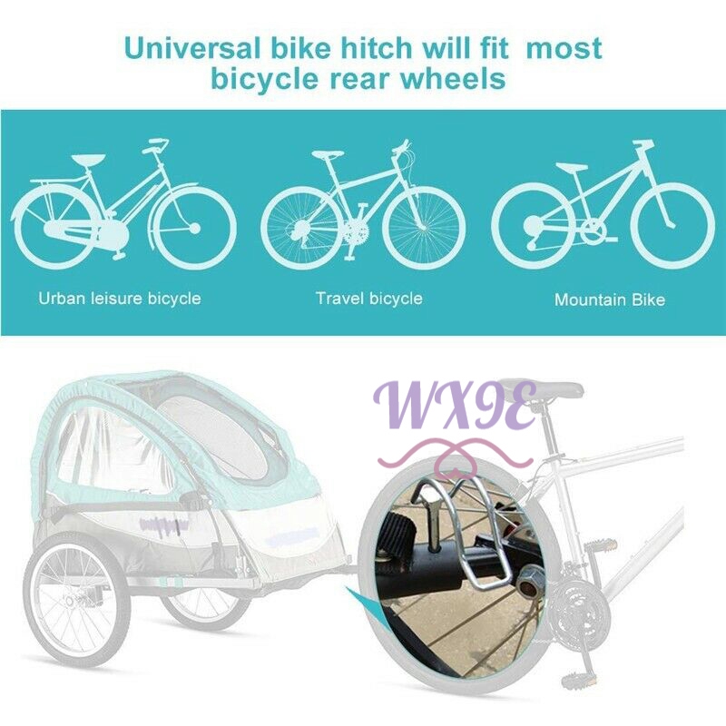 bike with bike trailer