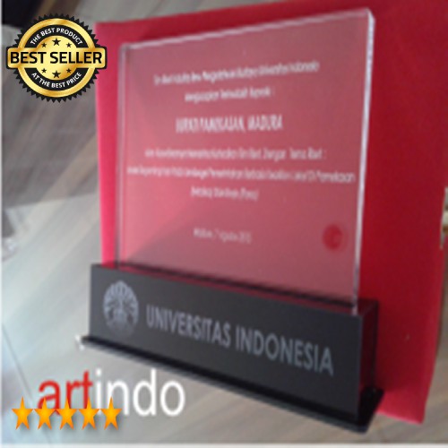 

Plakat Akrilik / Plakat PL16/ piala acrylic #BISAGOJEK