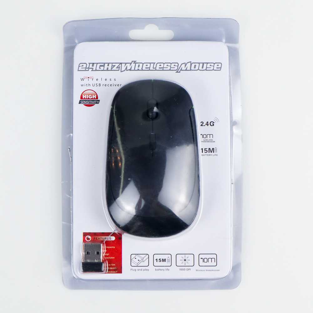 Taffware Wireless Optical Mouse 2.4G - Y810 ( Al-Yusi )