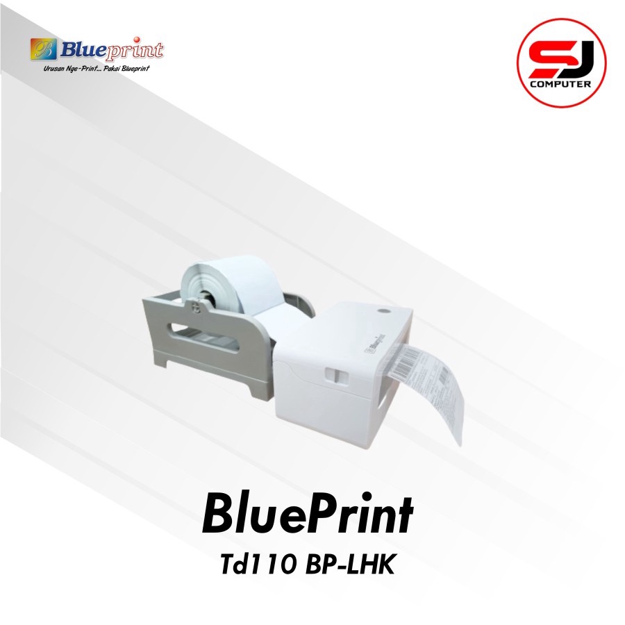 LABEL HOLDER PLASTIK UNTUK PRINTER TD110 BP-LHK