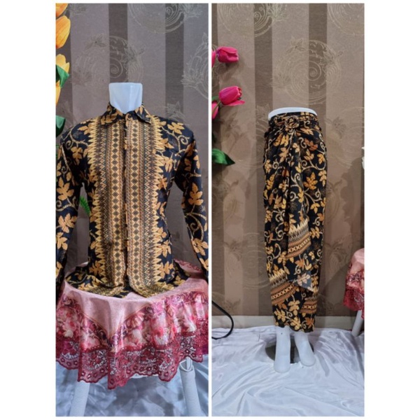 BAJU CUOPLE BATIK MODERN| BAJU PESTA| BAJU KONDANGAN| CUOPLE| CUOPLE| ROK BATIK LILIT| CUOPLE BATIK MEWAH