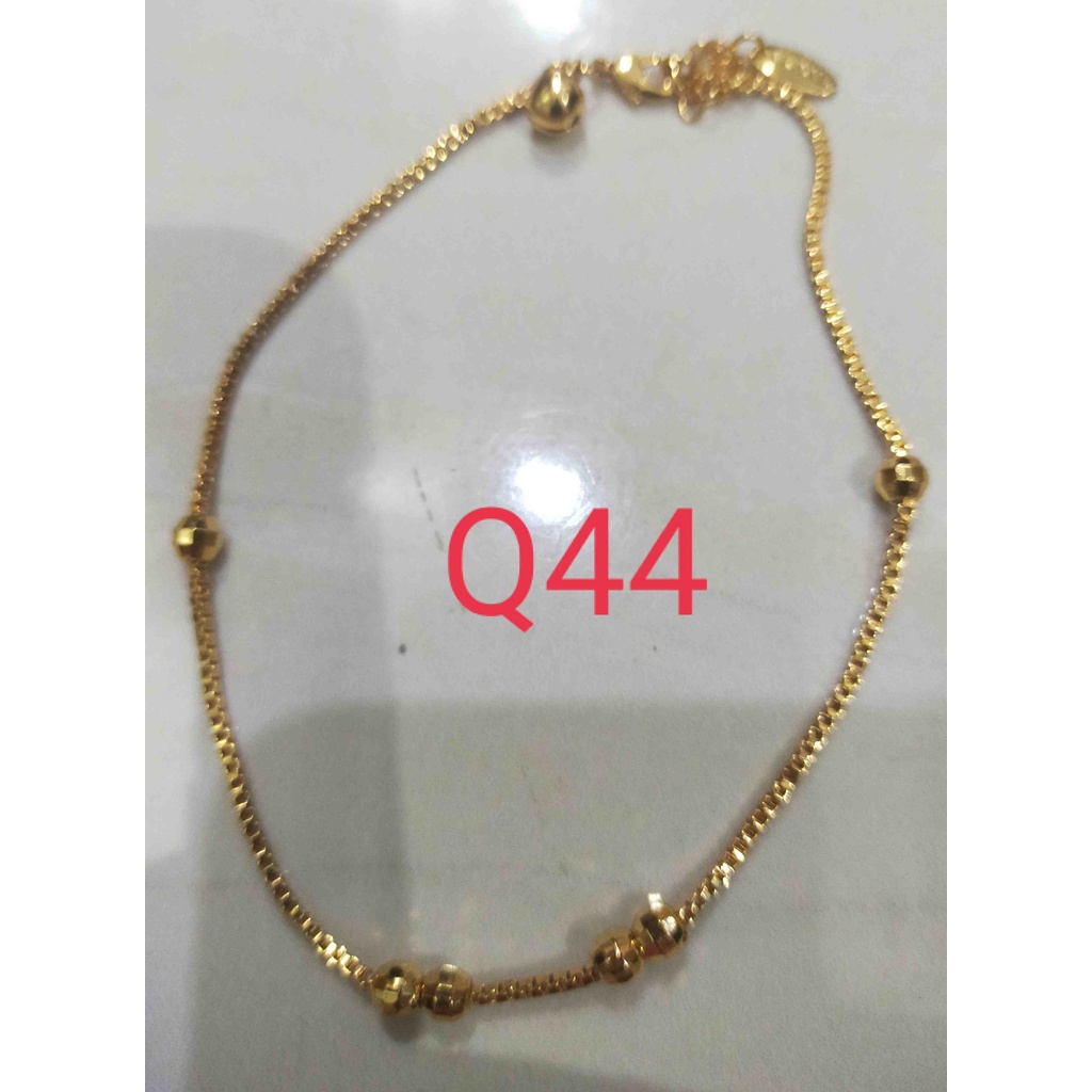 Gelang Kaki Xuping - Perhiasan Lapis Emas 18K