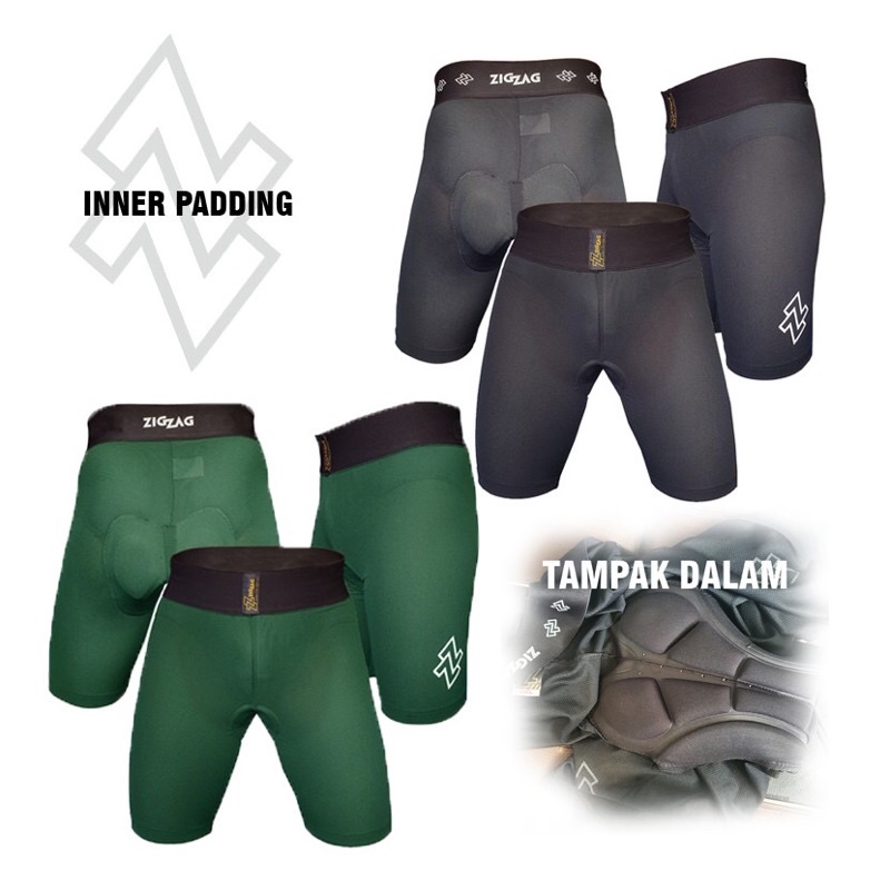 CELANA DALAM PADDING / INNER PANT PADDING GEL ZIGZAG